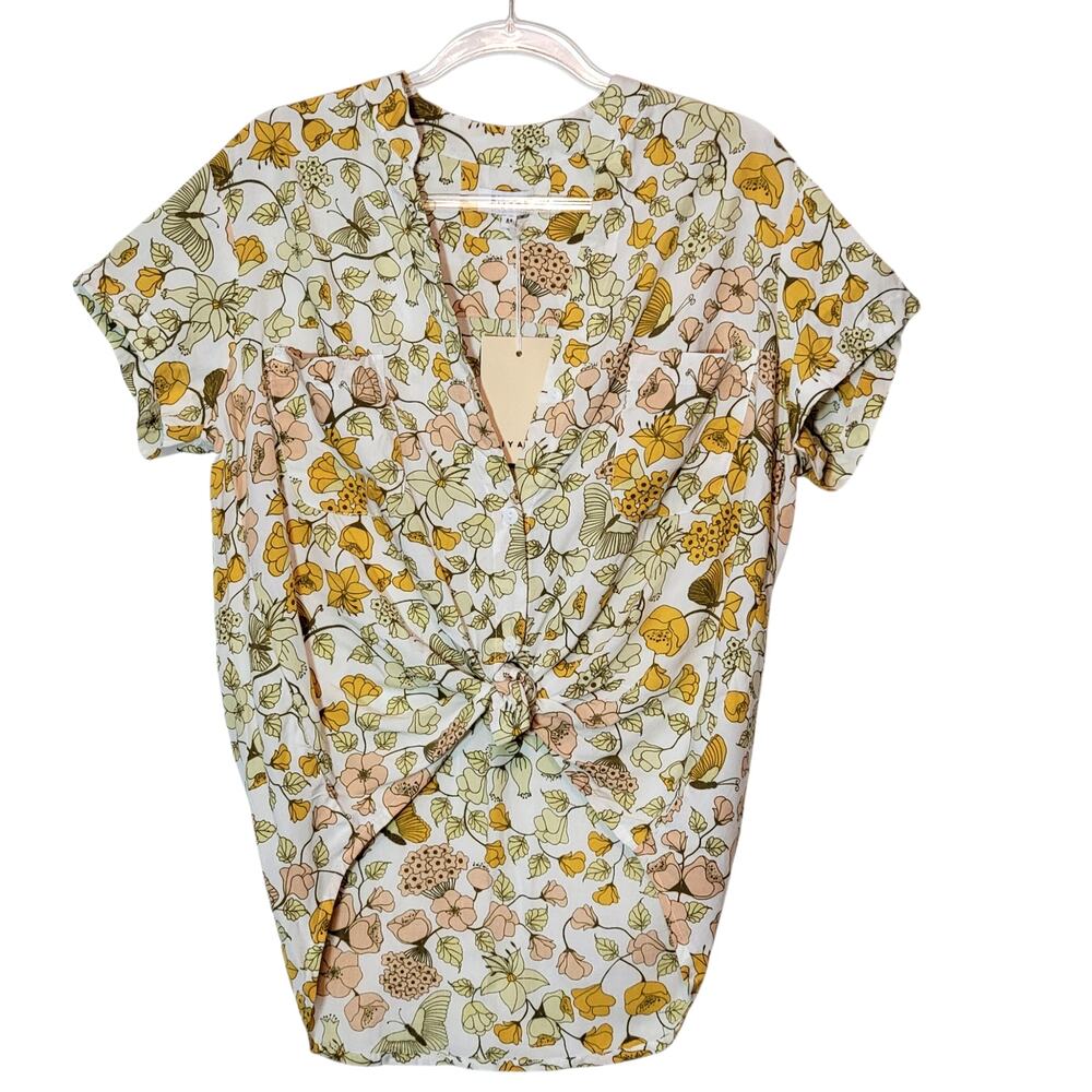 Piyama NWT Maggie Floral Pajama Set Two Piece Florence M Soft Lightweight - Picture 3 of 15